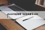 gtx1070比特币（比特币显卡3080）